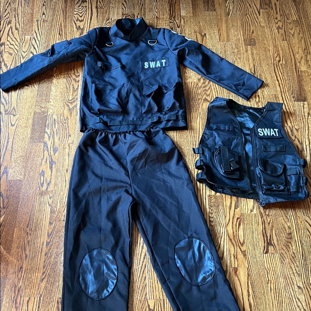 Kids SWAT Costume - Black